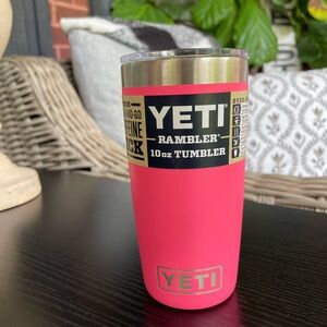 YETI Rambler 10oz Tumbler in Tropical Pink